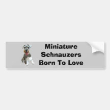 MiniatyrSchnauzerbildekal
