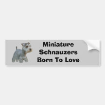 MiniatyrSchnauzerbildekal