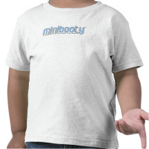 MiniBooty™ blåttsmåbarn Tee Shirt