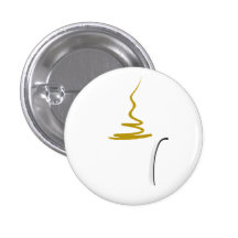 Minimalist kaffe knäppas knappar