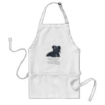 Minne för Skye Terrier Förkläde