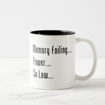 Minnesbrist…, Driva…, Så Low… Mugg