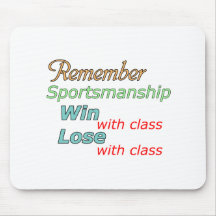 Minns sportsmanshipen musmattor