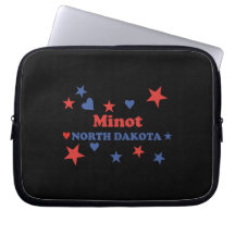 Minot North Dakota Laptop Datorfodral