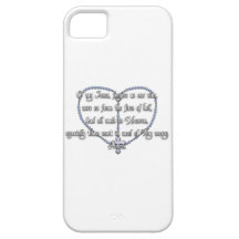 Miraculous Medal Rosary - Fátima Prayer iPhone 5 Cover
