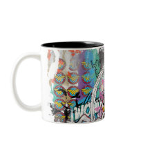 Mirakel- kvinnaCollage 6 Kaffe Kopp