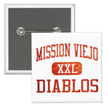 Mission Viejo Diablos friidrott Knapp Med Nål