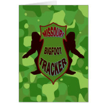 Missouri Bigfoot bogserare Kort