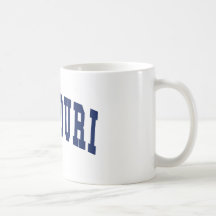 Missouri högskola kaffe koppar