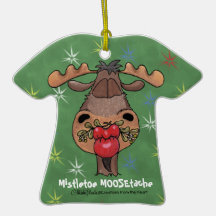 Mistletoe MOOSEtache Julgranskula