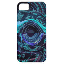 Mitt ögatelefonfodral för iPhonen 5 iPhone 5 Case-Mate Skal