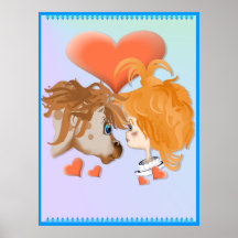 Mitt PonyZ kärlektryck Affischer
