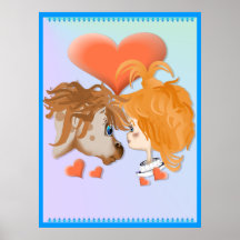 Mitt PonyZ kärlektryck Print