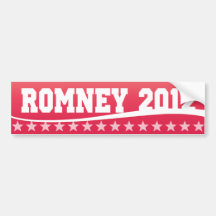 Mitt Romney 2012 Bildekal