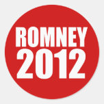 MITT ROMNEY 2012 KLISTERMÄRKE