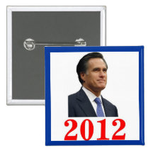 Mitt Romney 2012 knäppas Pins