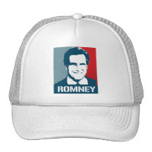 MITT ROMNEY AFFISCH TRUCKER KEPS