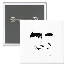 MITT ROMNEY ANSIKTE KNAPP MED NÅL