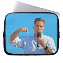 Mitt Romney delta i en kampanj Laptopfodral