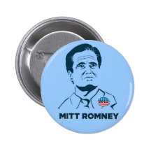 Mitt Romney för kampanjen för president 2012 knäpp Pins