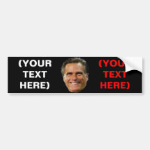 Mitt Romney - gör din egna bildekal