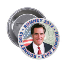 Mitt Romney president 2012 utrustar Knapp Med Nål