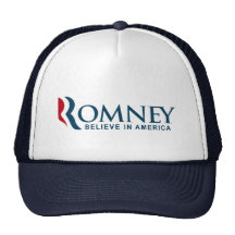 Mitt Romney - tro i Amerika Trucker Keps
