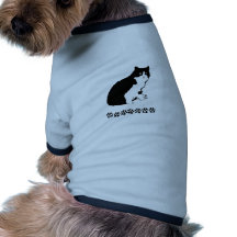 Mittenkattunge Hund Tshirt
