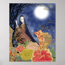 Miyabi konsttryck print