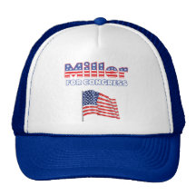 Mjölnare för patriotisk amerikanska flaggandesign  keps