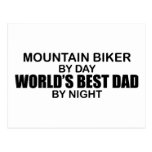 Mntn biker - världs bäst pappa vykort