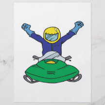Mobil mästare för snö custom flyer