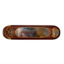 Möblemang - hatten boxas med böljan skate deck