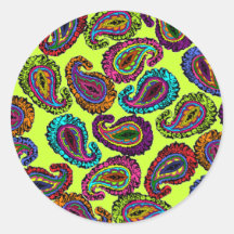 Mod Paisley Klistermärken