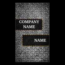 Model metal diamond card visitkort