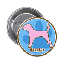 Moderiktig engelsk harhund pins