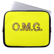 Moderiktig Fluoro prålig smaklaptop sleeve för OMG Datorfodral