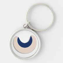 Moderiktig keychain nyckelring