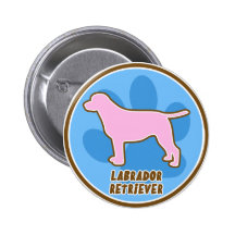 Moderiktig Labrador Retriever Pins