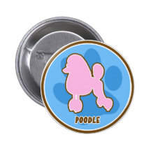 Moderiktig pudel pins