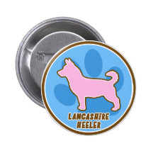 Moderiktiga Lancashire Heeler Pins