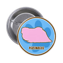 Moderiktiga Pekingese Pins