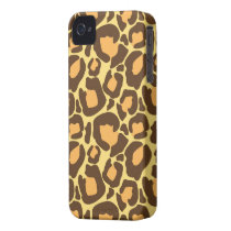 Moderiktigt leopard- eller Cheetahtryck Iphone 4 Case