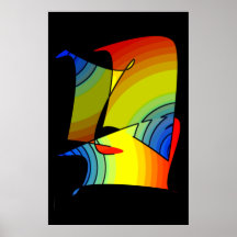 Modern abstrakt konst posters