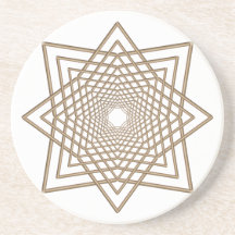modern arabesque underlägg för glas