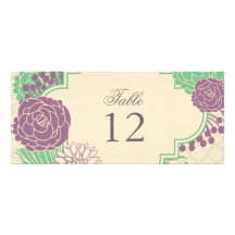 Modern floral wedding set personalized announcements