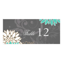 Modern floral wedding set invites