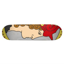 Modern konstNouveau specificerar den romerska krig Anpassningsbara Skateboard