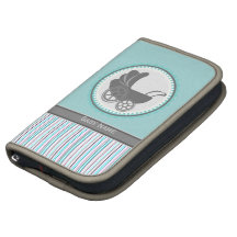 Modern samtida babydesign personlig almanackor av folio