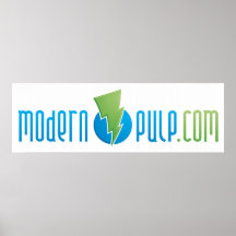 Modern skräp- logotypaffisch
